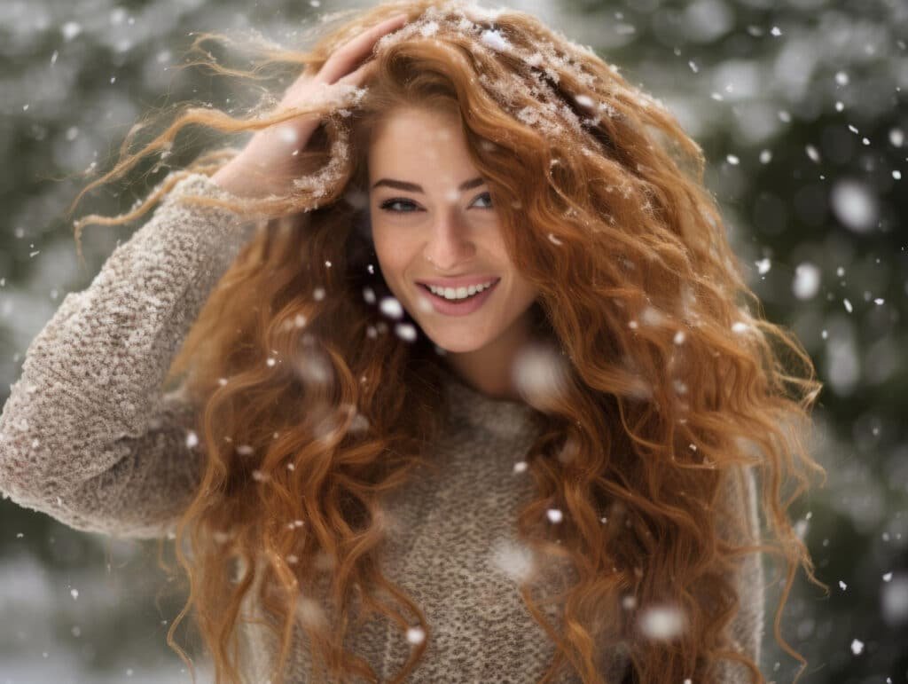 cabelo no frio