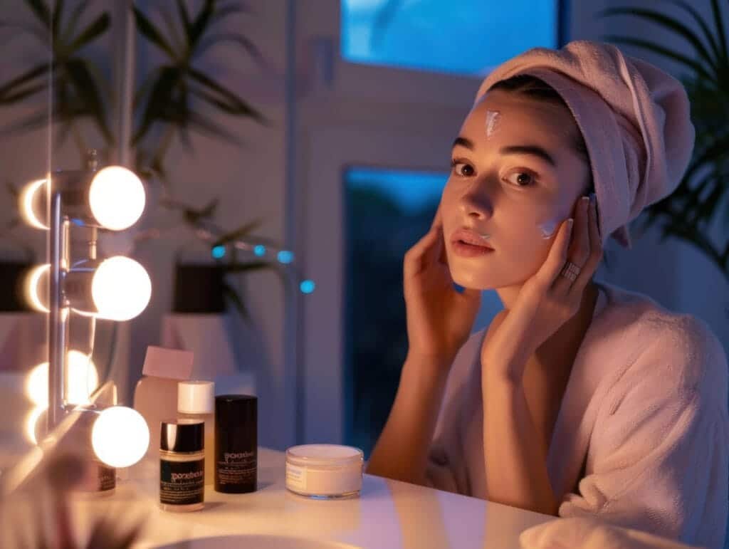 skincare noturno