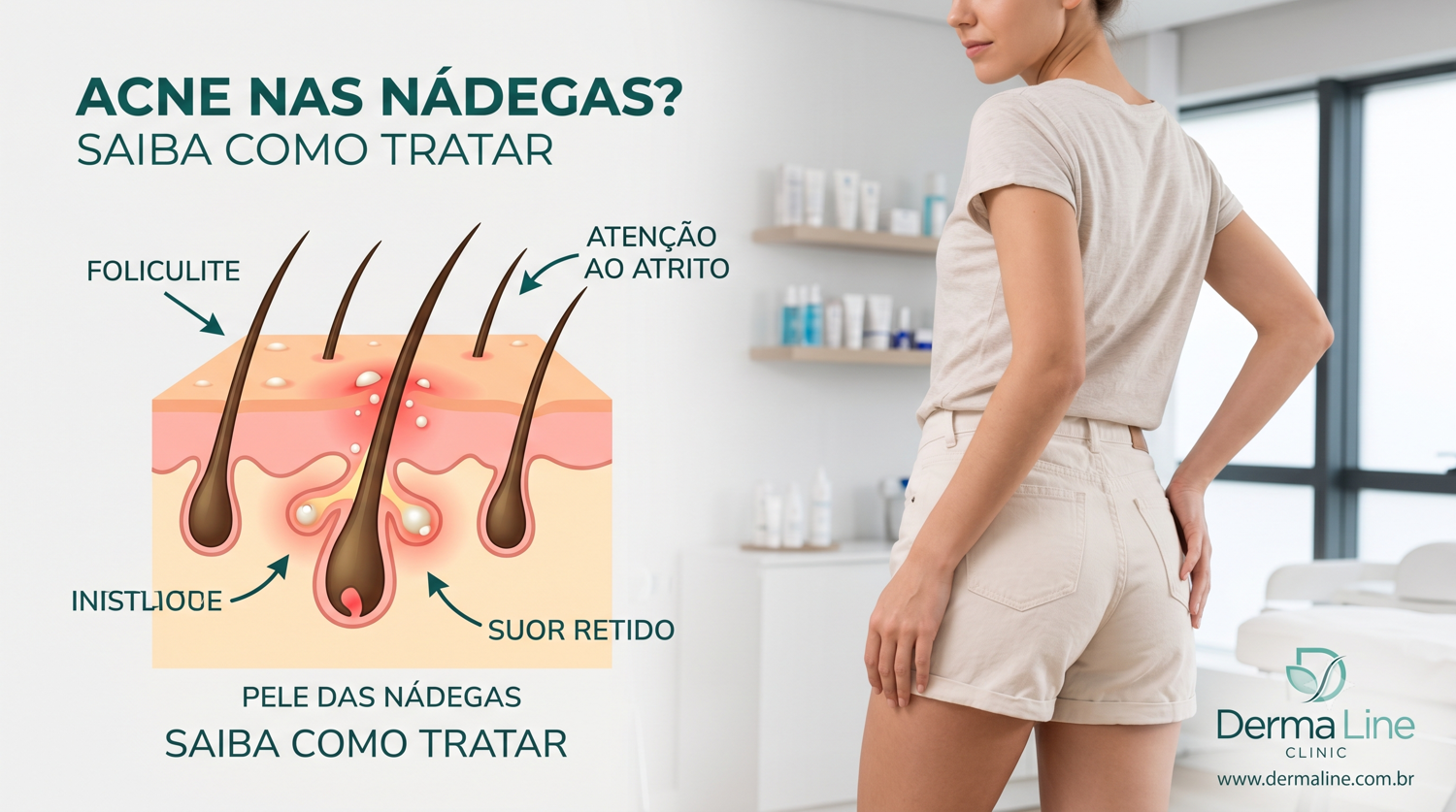 acne nas nadegas