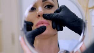 guia de preenchimento labial