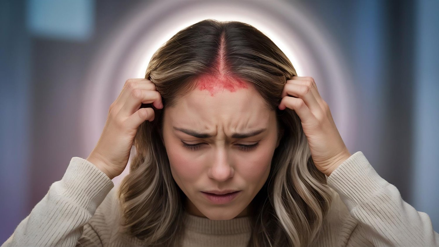 dor no couro cabeludo